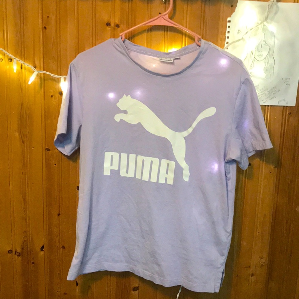 Purple Puma shirt